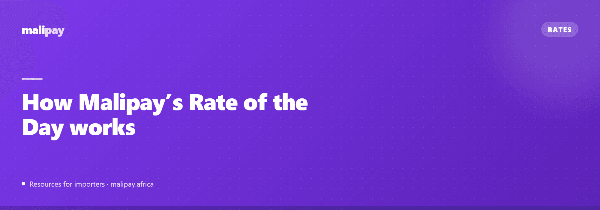 How Malipay’s Rate of the Day works — and how to read a quote